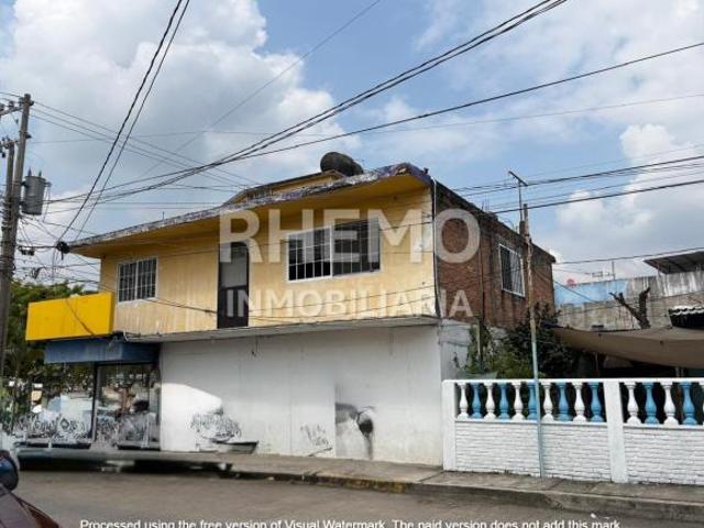 Venta Departamento Con Local Comercial Col. Lopez Mateos Coatzintla Veracruz