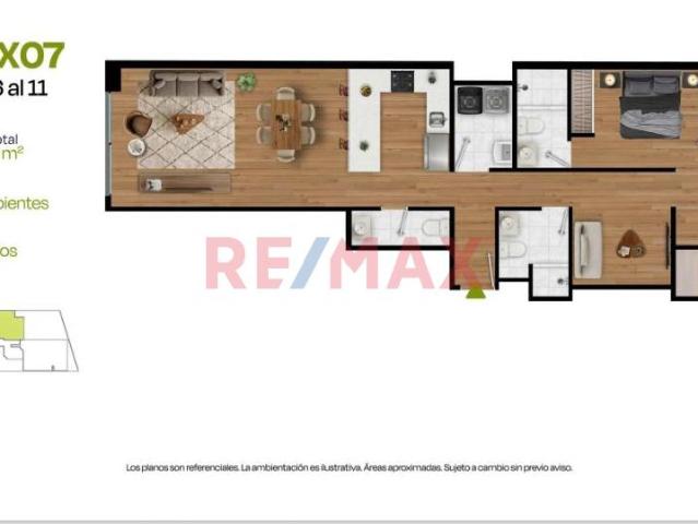 Departamento venta en Santiago De Surco, Lima Metropolitana