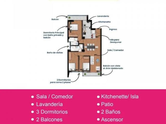 Departamento venta en Mollendo, Arequipa