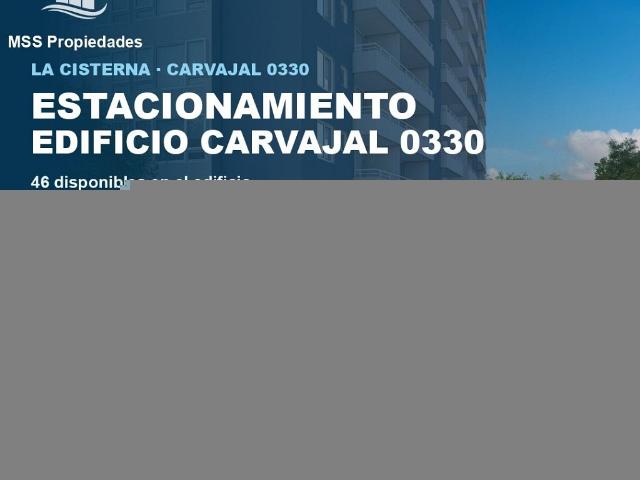 Estacionamiento en venta en La Cisterna, Provincia de Santiago