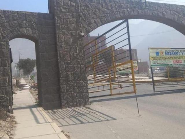 VENTA LOTE MIRASOL DE HUAMPANI