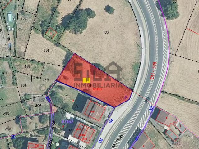 Terreno en venta en Lanza Carreira, Ourense