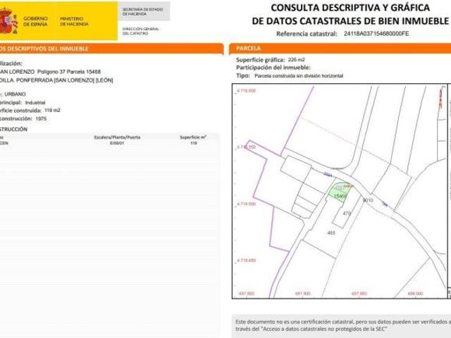 Local Comercial en venta en San Lorenzo, El Bierzo