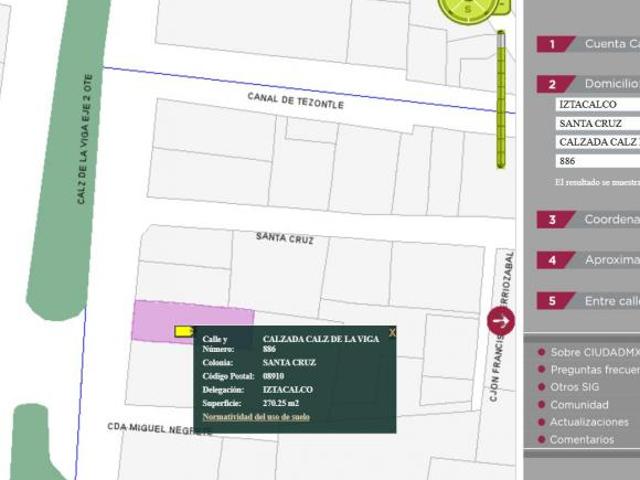 Terreno en venta en Iztacalco, Ciudad de México