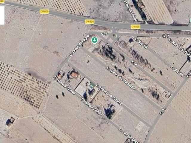Terreno en venta en Cecilia Bartolomé (Mujeres Libres), l'Alt Vinalopó / El Alto Vinalopó
