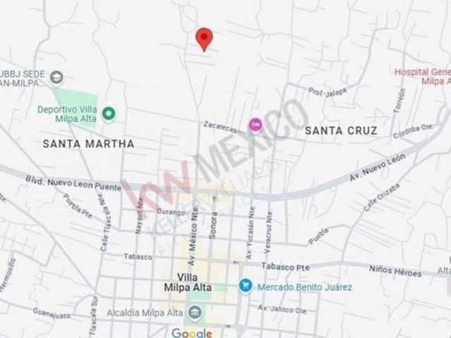 Terreno en venta en Milpa Alta, Ciudad de México