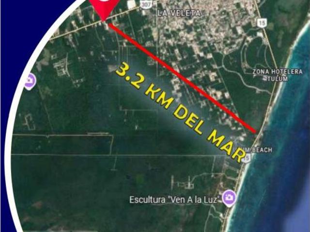 Terreno en venta en Tulum