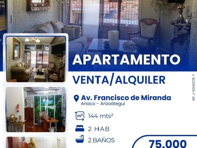 Apartamento en venta en Guario, Anaco