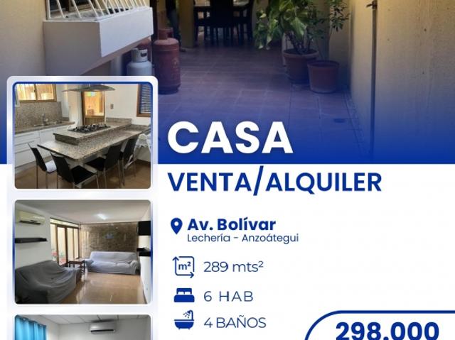 Casa en venta en Diego Bautista Urbaneja, Amazonas