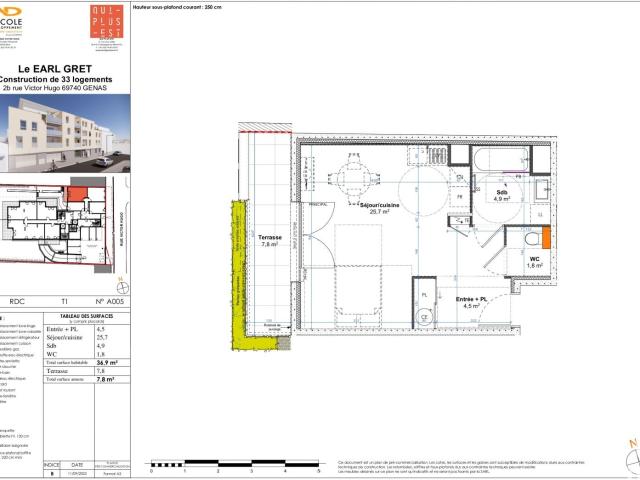 Appartement vente à Lyon, Rhône