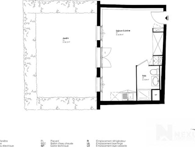 Appartement vente à Rouen, Le Houlme