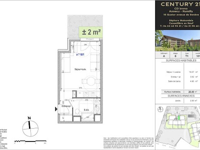 Appartement vente à Annecy, Faverges