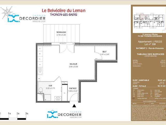 Appartement vente à Thonon-les-Bains, Thonon-les-bains