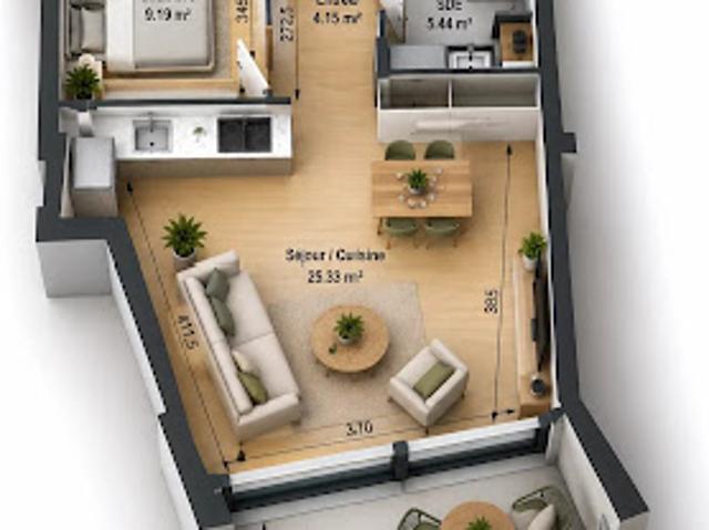 Appartement vente à La Chaumière, Châtel