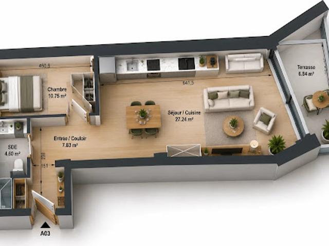 Appartement vente à La Chaumière, Châtel