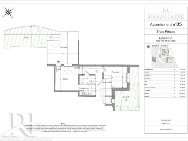 Appartement vente à Château et Sous-Caous, Mouans-Sartoux
