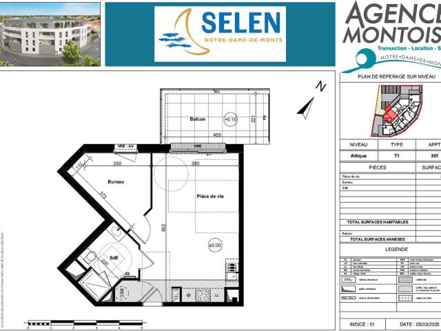 Appartement vente à Les Sables-d'Olonne, Notre-dame-de-monts