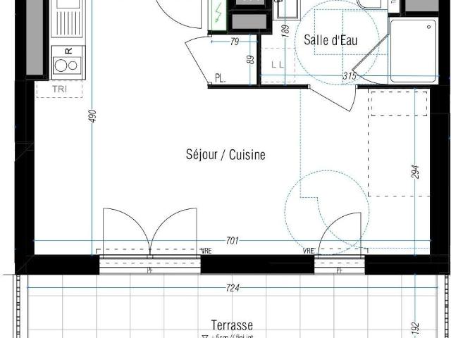 Studio vente à Rennes, Bretagne