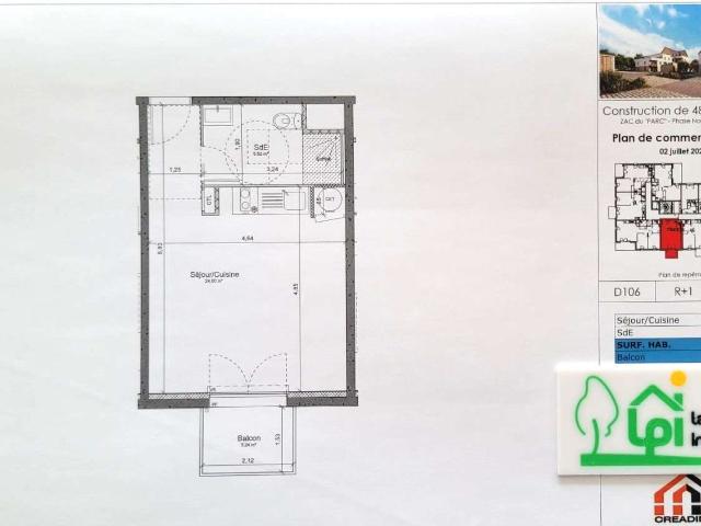 Appartement vente à Caen, Soliers