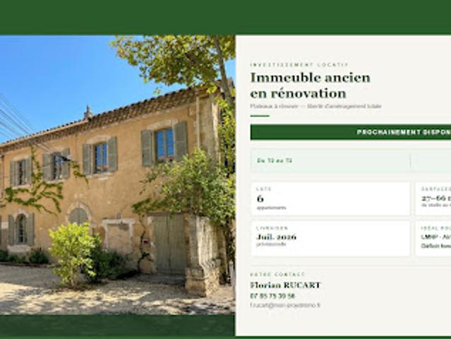 Appartement vente à Aix-en-Provence, Salon-de-provence