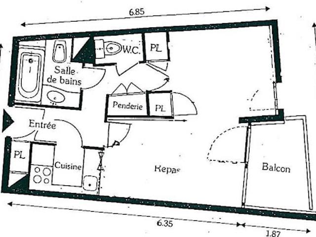 Appartement vente à Albertville, Saint-martin-de-belleville
