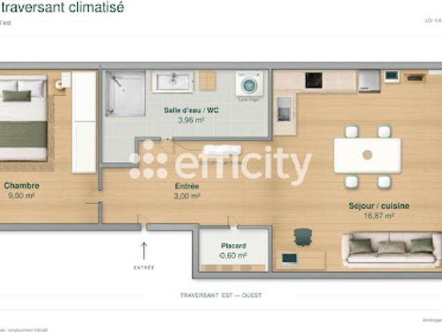 Appartement vente à Gratte-Ciel, Villeurbanne
