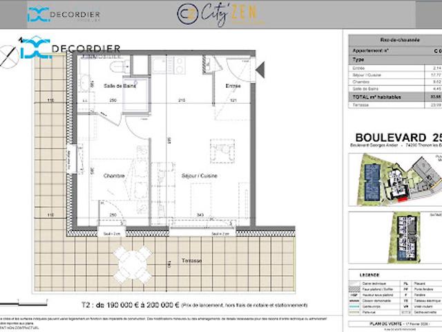 Appartement vente à Thonon-les-Bains, Thonon-les-bains