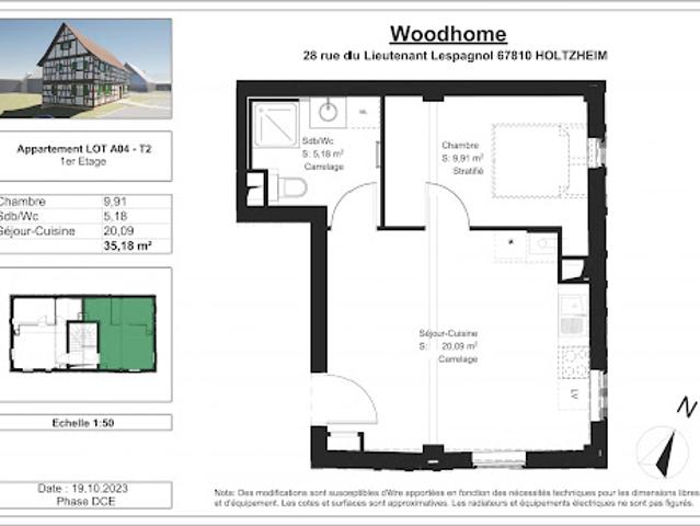 Appartement vente à Strasbourg, Entzheim