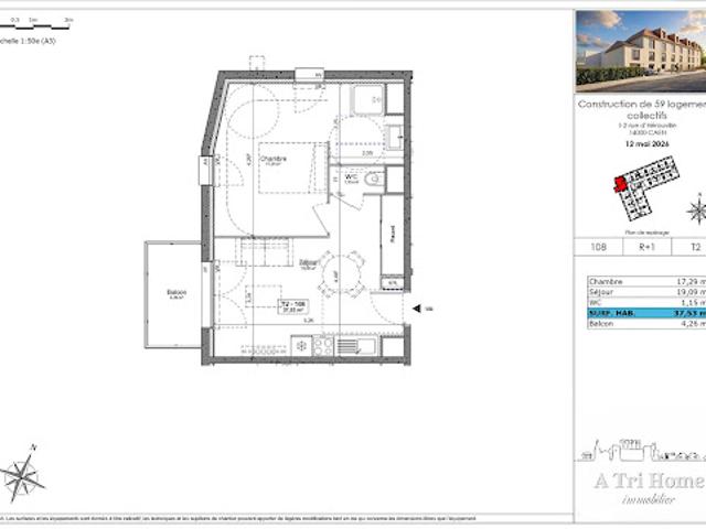 Appartement vente à Caen