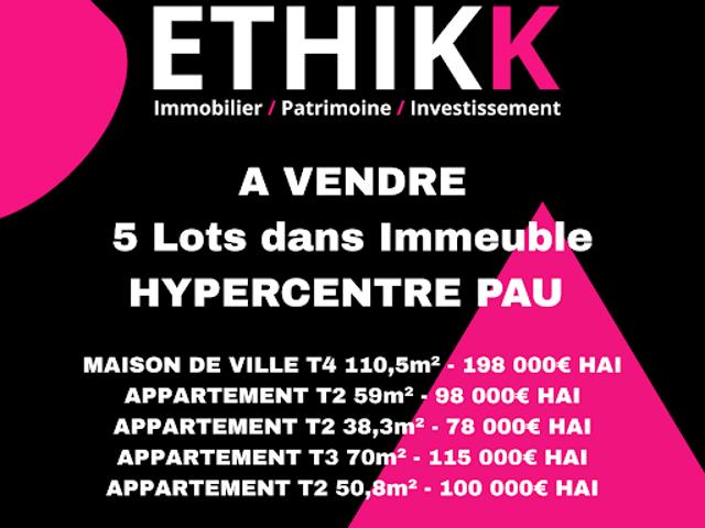 Appartement vente à Pau