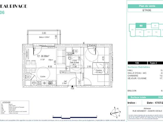 Appartement vente à Cité Gai Logis, Camiers