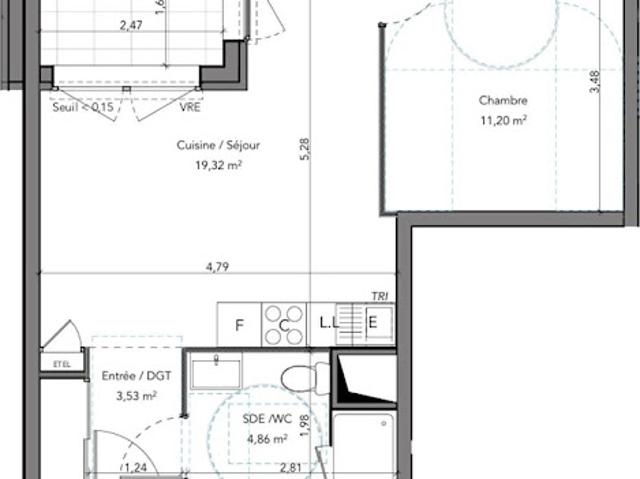Appartement vente à Châteaulin, Bretagne