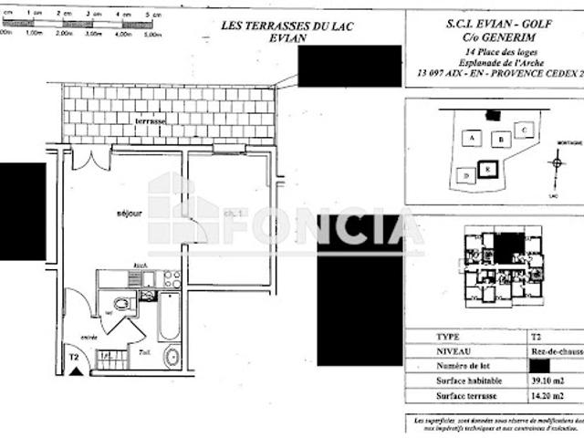 Appartement vente à Thonon-les-Bains, Evian-les-bains