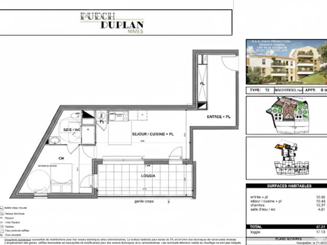 Appartement vente à Nîmes