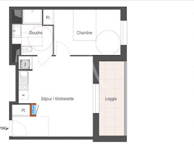 Appartement vente à Le Chêne, Écouflant