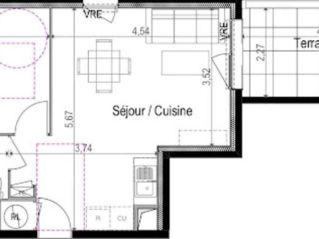 Appartement vente à Nîmes, Beaucaire