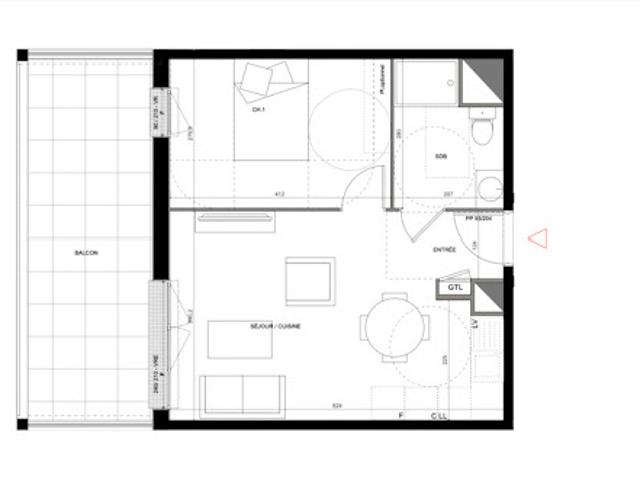 Appartement vente à Carnot, Nogent-sur-Oise