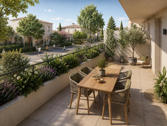 Appartement vente à Résidence Les Acacias, Marignane