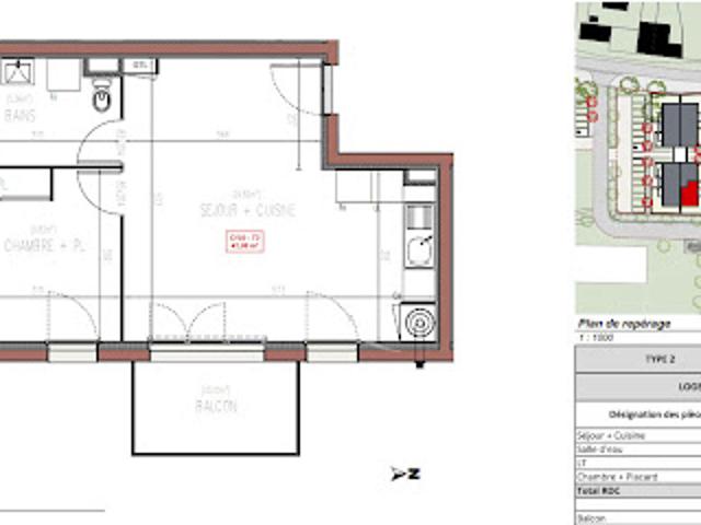 Appartement vente à Angers, Pellouailles-les-vignes