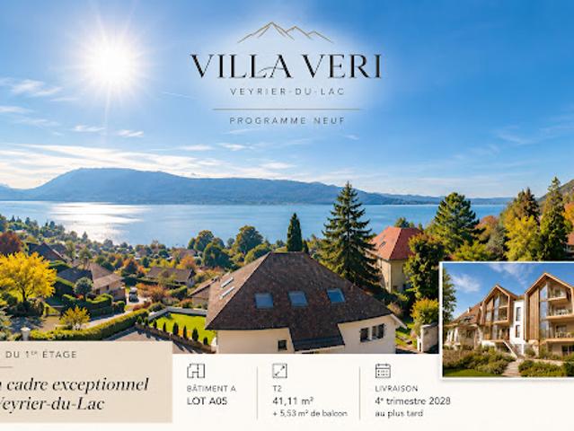 Appartement vente à Les Mottes, Veyrier-du-Lac