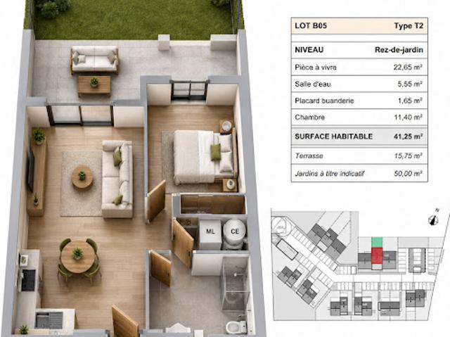 Appartement vente à Corte, Vescovato