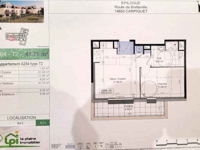 Appartement vente à Caen, Carpiquet
