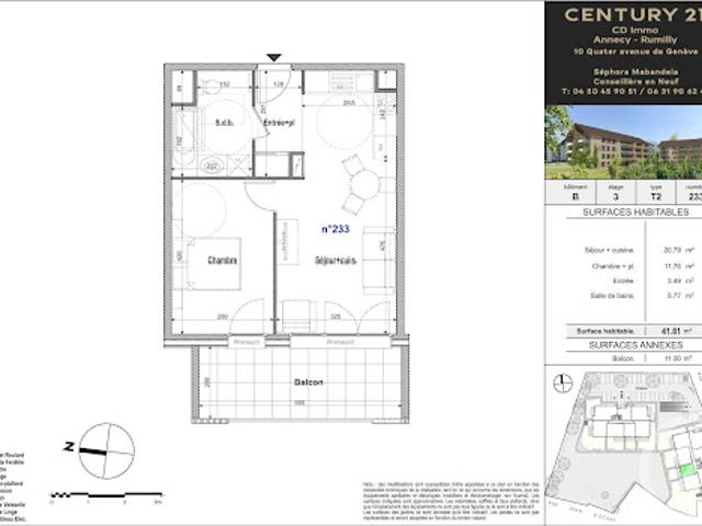 Appartement vente à Faverges, Faverges-Seythenex
