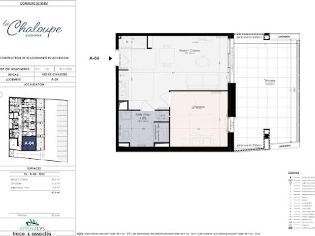 Appartement vente à Quimper, Bretagne