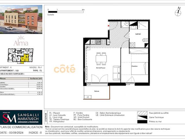 Appartement vente à Muret, Labarthe-sur-lèze