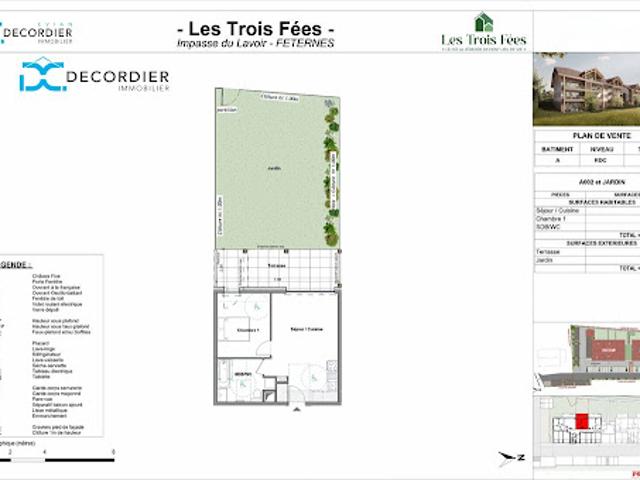 Appartement vente à Thonon-les-Bains, Féternes