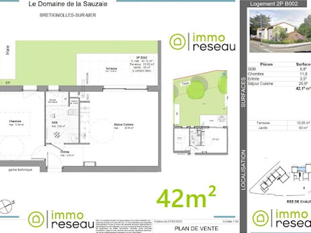 Appartement vente à Bretignolles-sur-mer, Les Fermes Marines