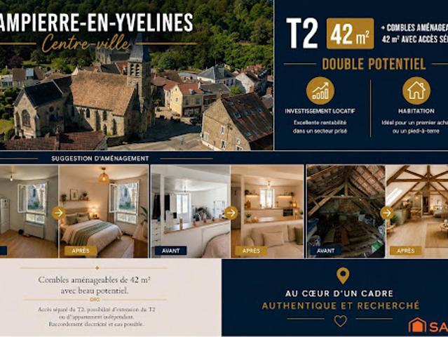 Appartement vente à Rambouillet, Dampierre-en-yvelines