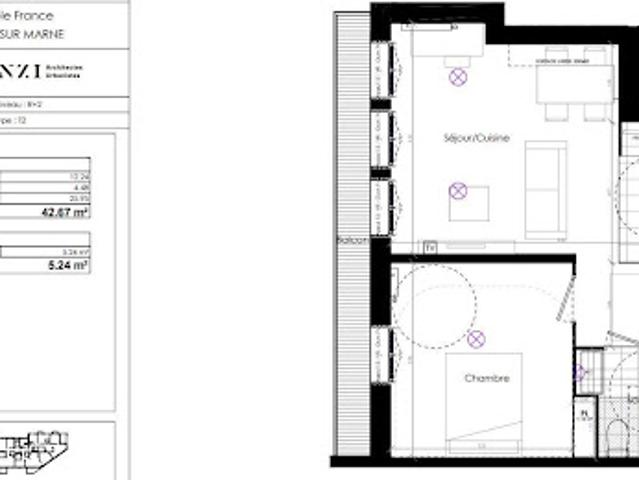 Appartement vente à Créteil, Noiseau