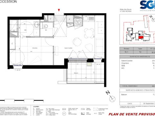 Appartement vente à Rochefort, Royan